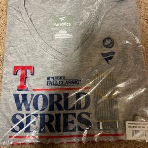 Brand new 2023 Texas Ranger world series champions